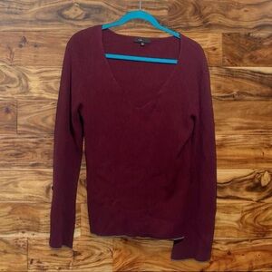 Fate Maroon Knit Sweater